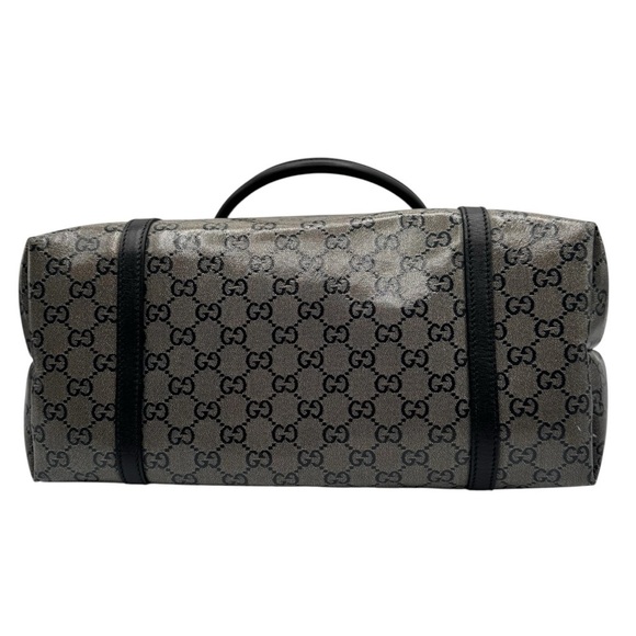 Gucci Black and Gray Signature Tote | Good Condition - Picture 9 of 17